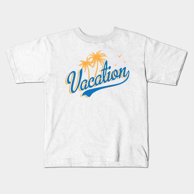 Vacation Kids T-Shirt by I_Heart_Tour1